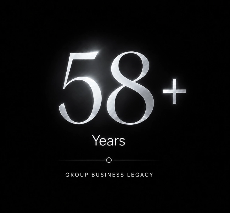 58 years of group business legacy